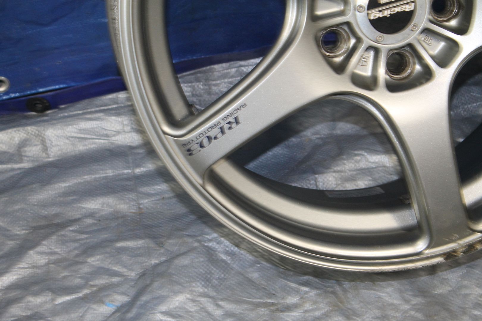 ENKEI RP03 18X7.5 5X114.3 SINGLE WHEEL RIM FITS SUBARU